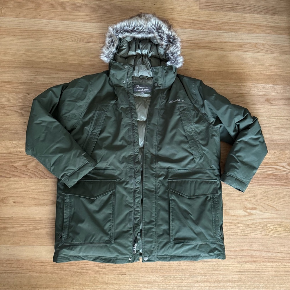 Eddie Bauer XXL Waterproof Down Parka